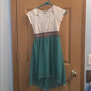 Girls high-low dress